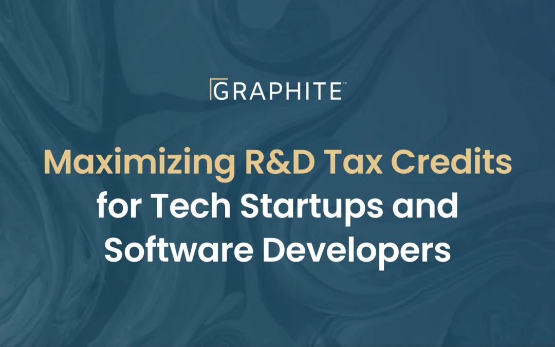 Maximizing R&D Tax Credits for Tech Startups and Software Developers